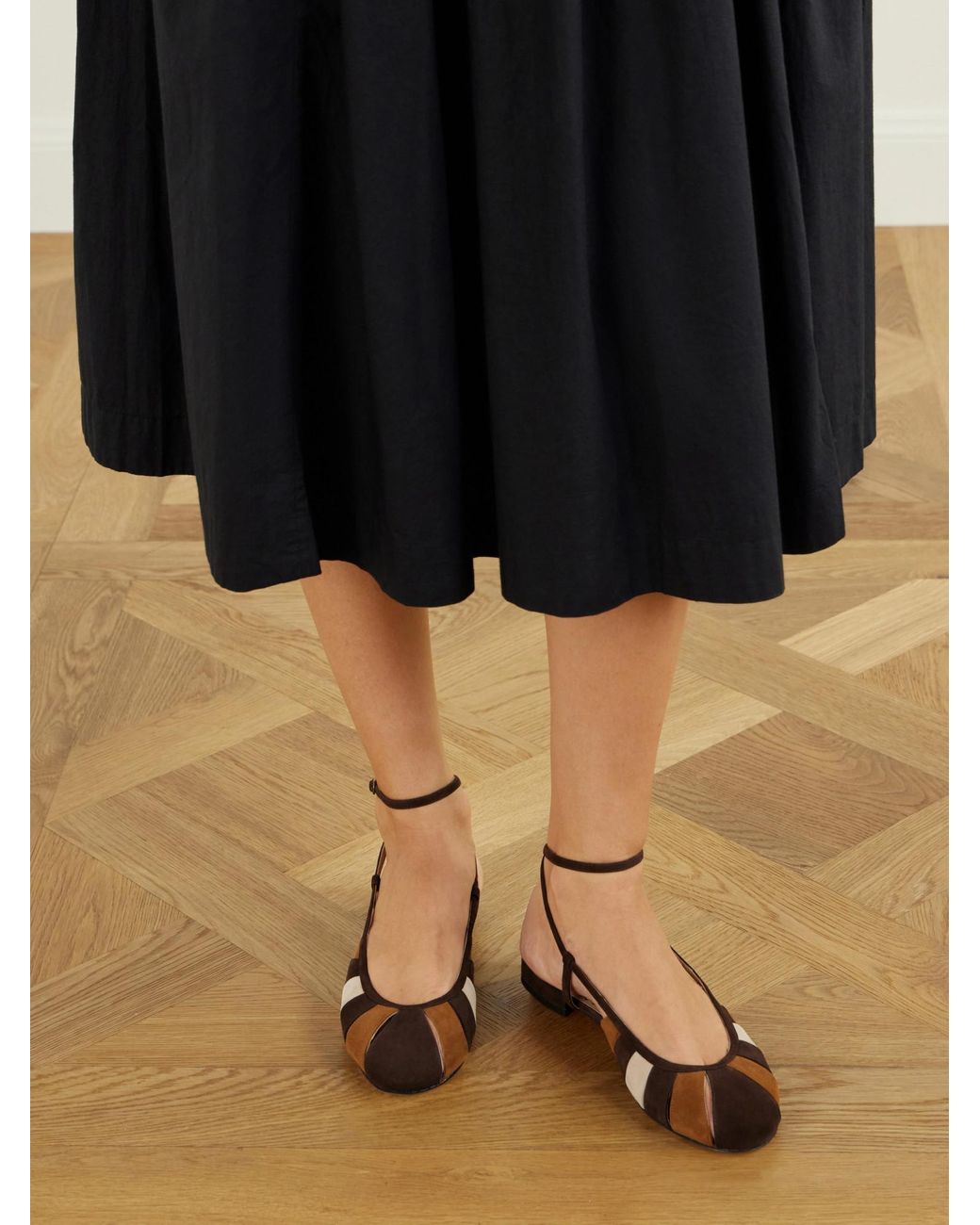Manolo Blahnik Brown Thin-Strap High Heels