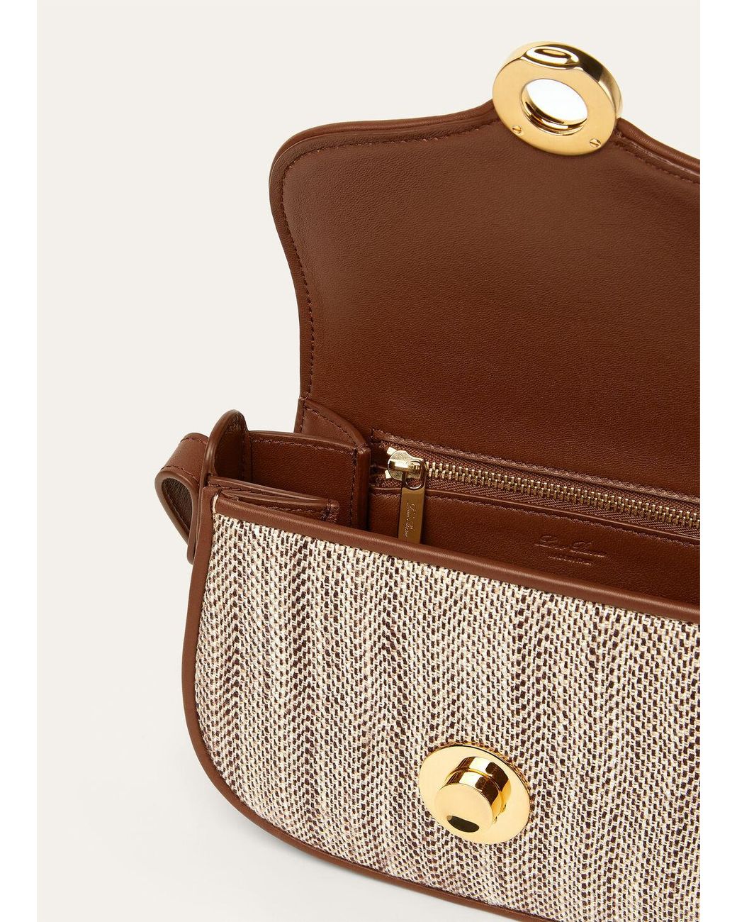 Loro Piana Natural Mini Ghiera Bag