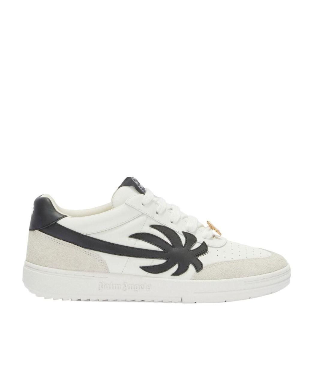 Palm Angels White Palm Beach University Low-Top Sneakers for men