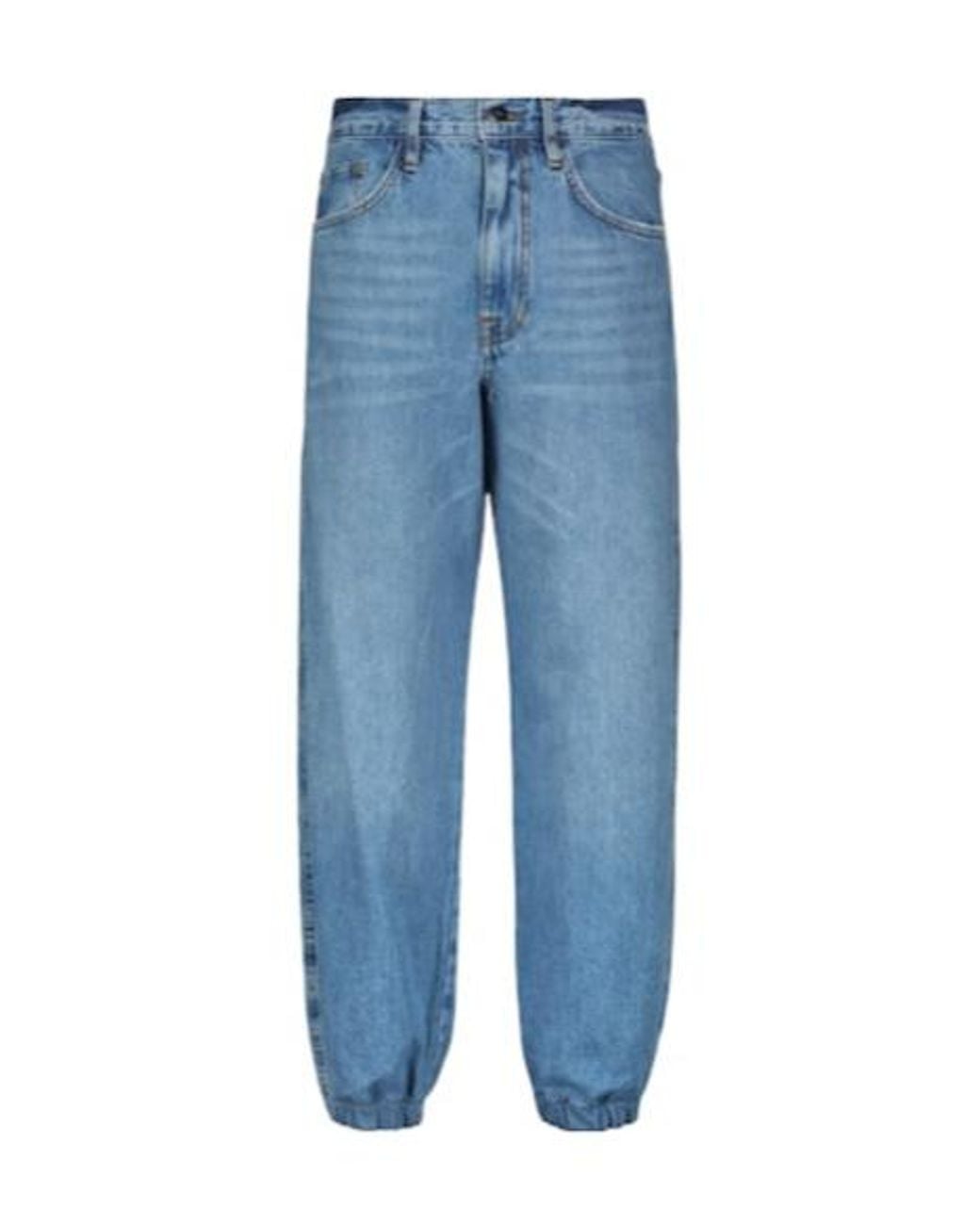 FRAME Blue Belt-Loop Jeans