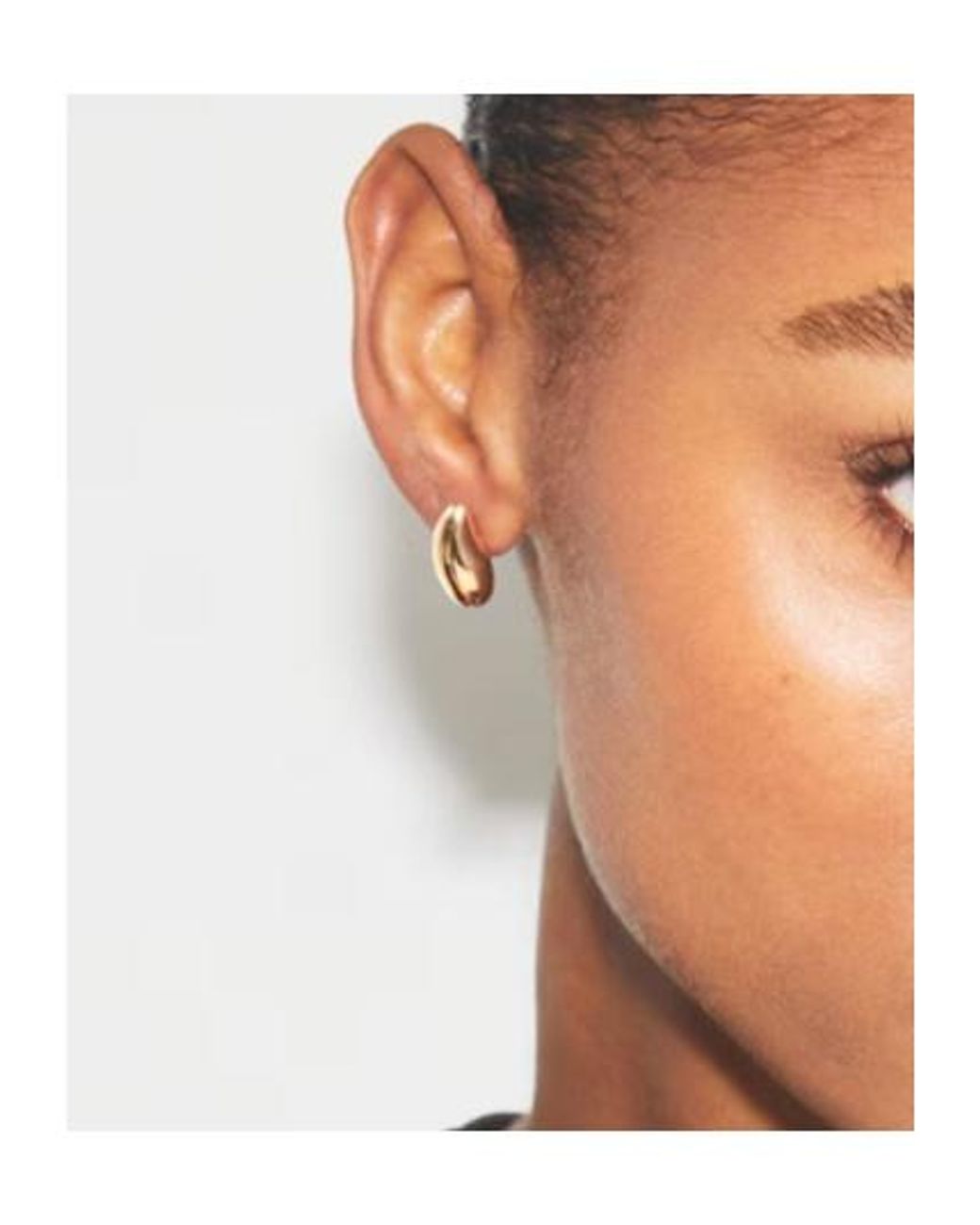 Tory Burch Metallic Wave Mini Earrings