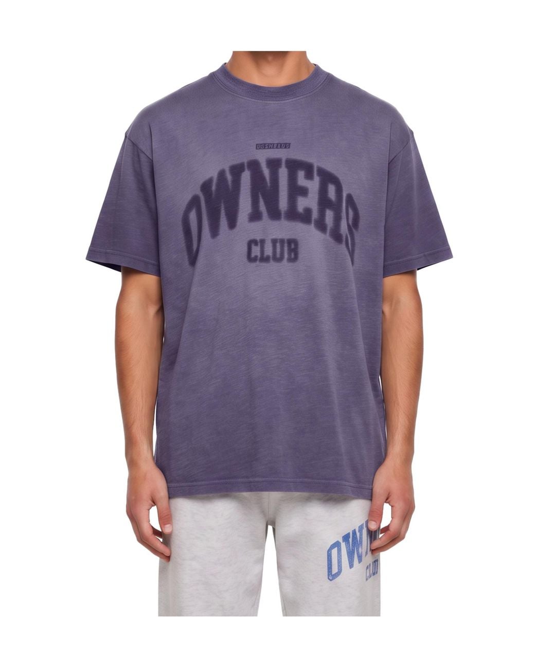 Represent Blue Owners Club Logo T-Shirt for men
