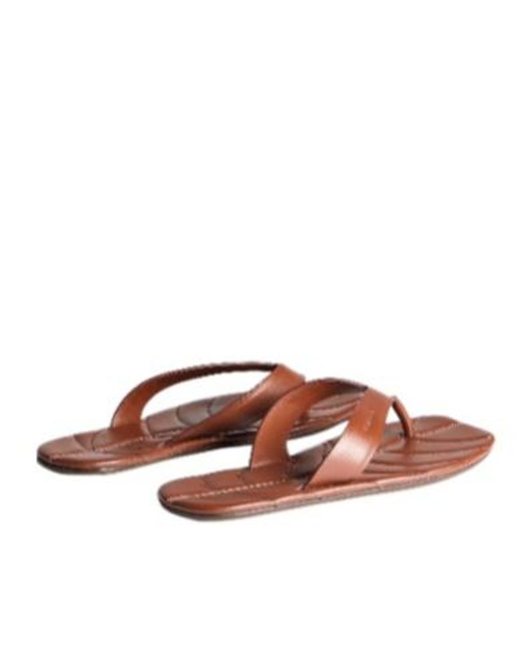 J.W. Anderson Brown Jw Anderson Leaf Slides for men