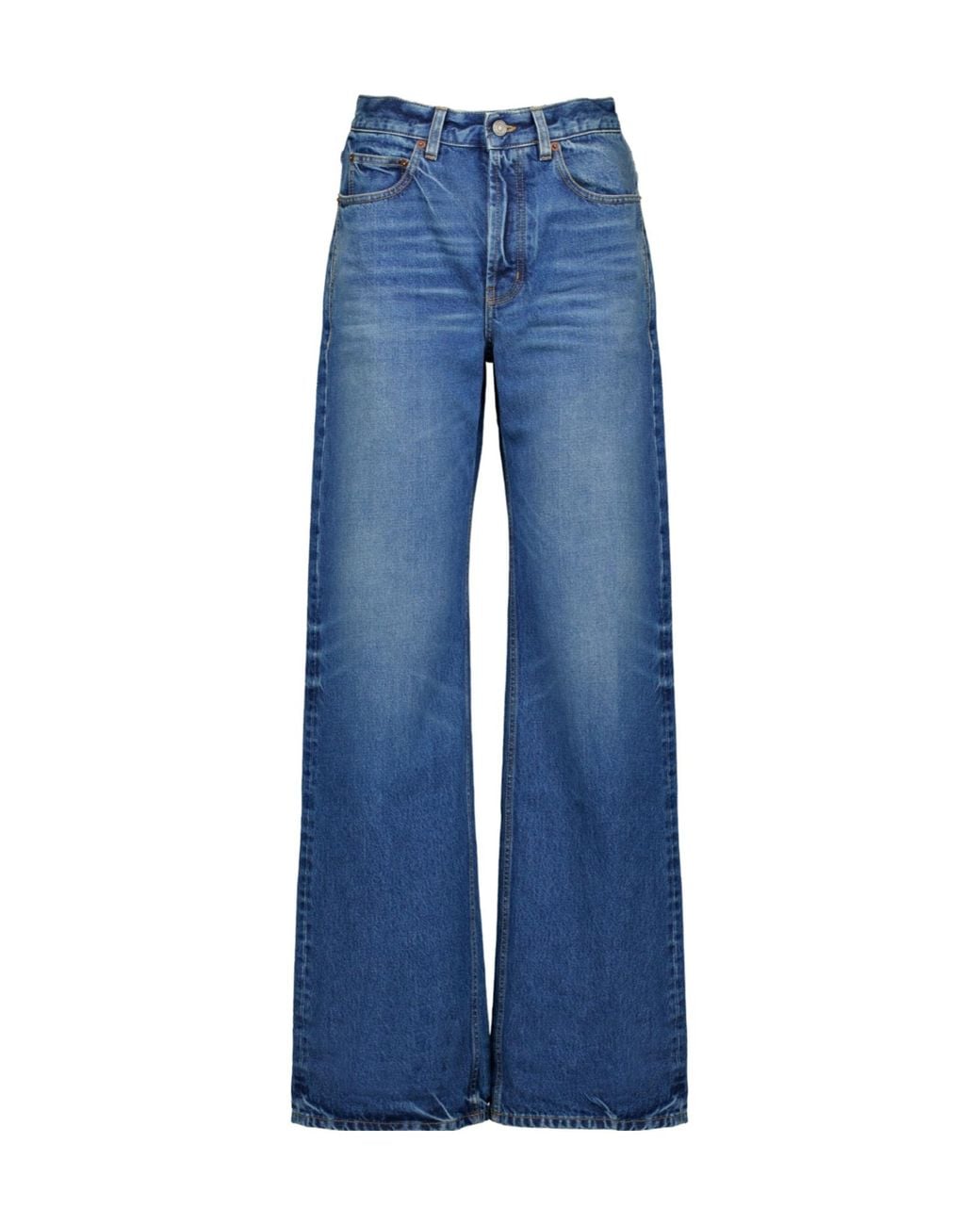 Saint Laurent Blue Jeans With Belt Loops