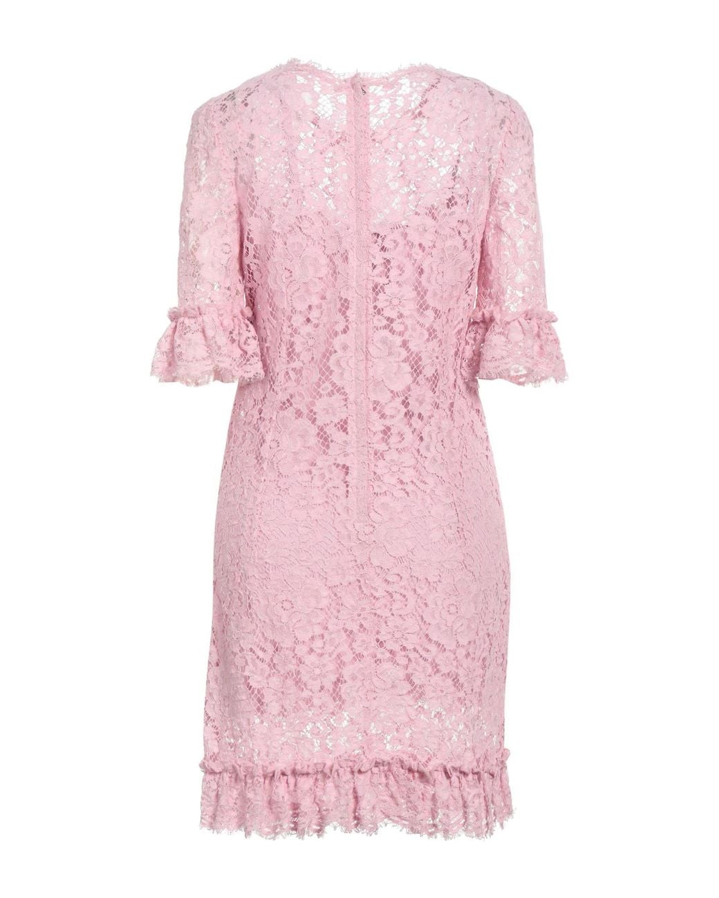 Dolce & Gabbana Pink Short Dresses