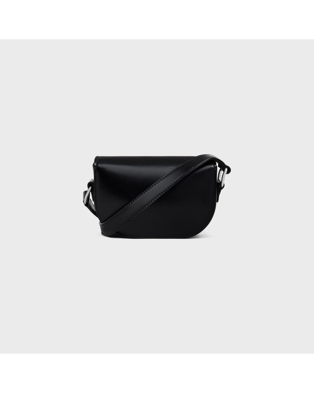 Céline Black Mini Crossbody Bag Triomphe for men