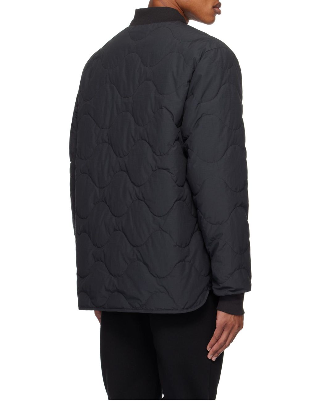 Canada Goose Black Boswell Bomber Jacket for men