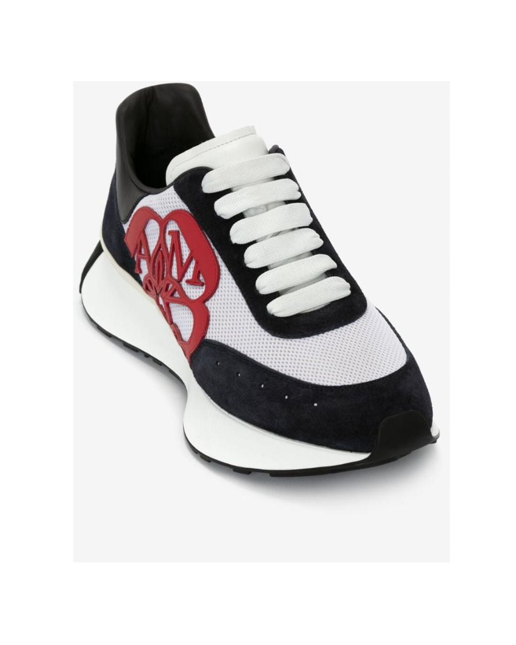 McQueen Multicolor Sprint Runner Chunky Rubber Sole Sneakers for men