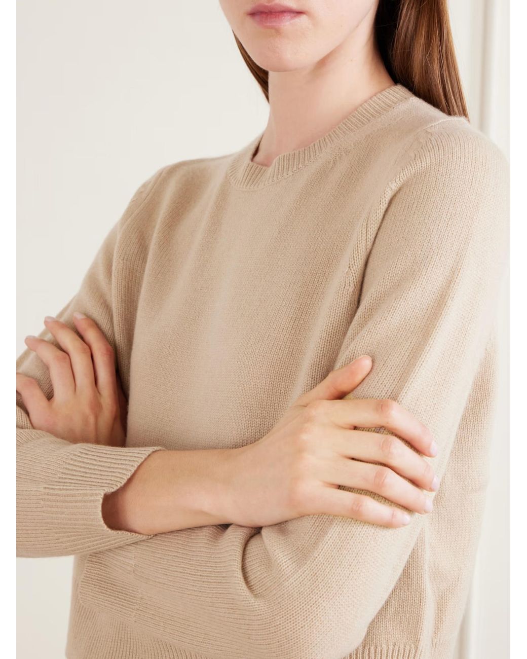 Nili Lotan Natural Venus Cashmere Sweater