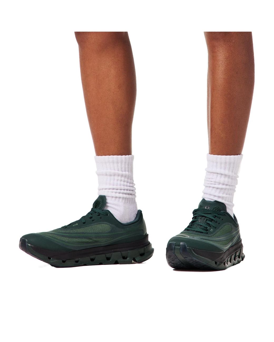 On Shoes Green Comfortable Running Shoes