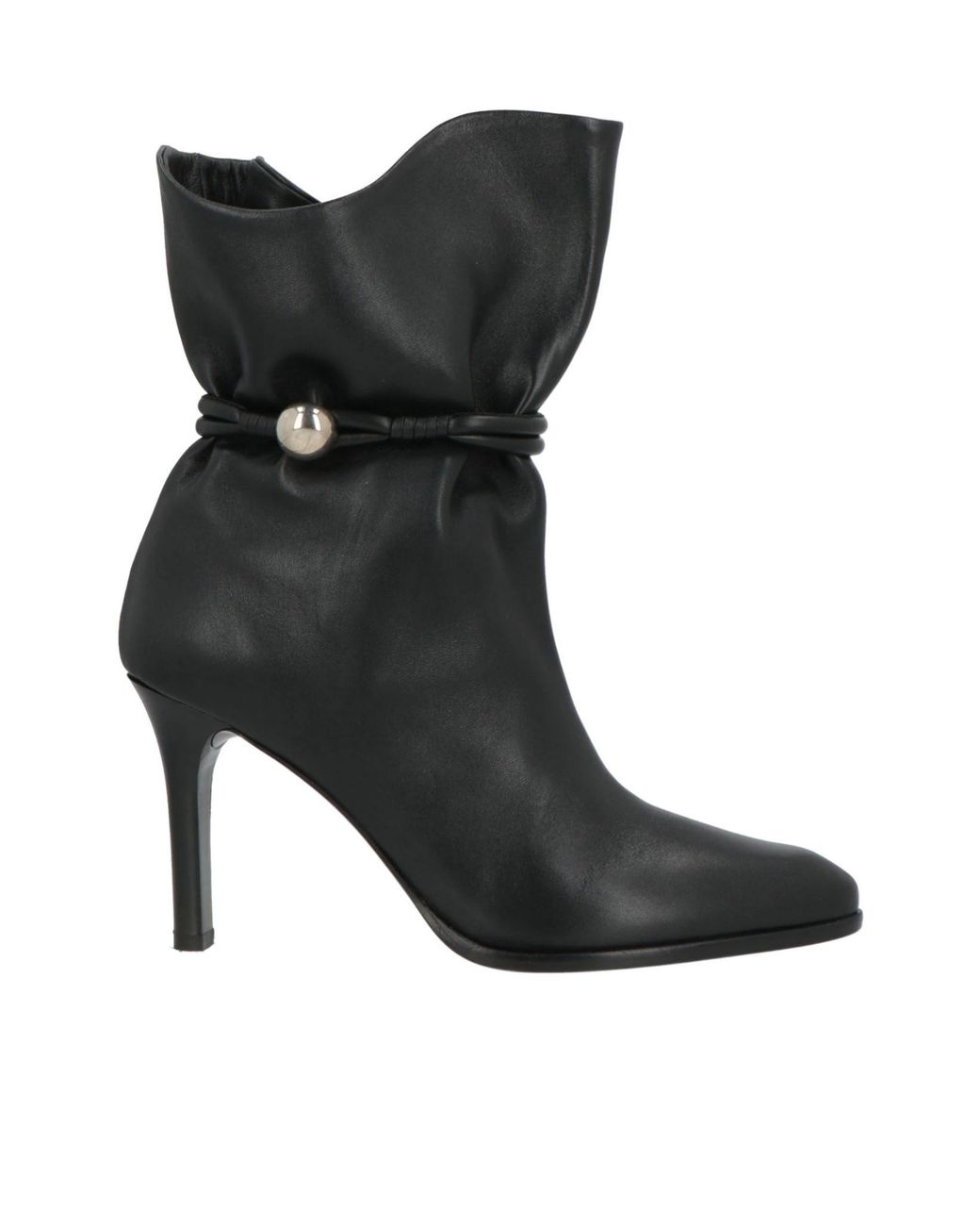 Isabel Marant Black Ankle Boots Lambskin