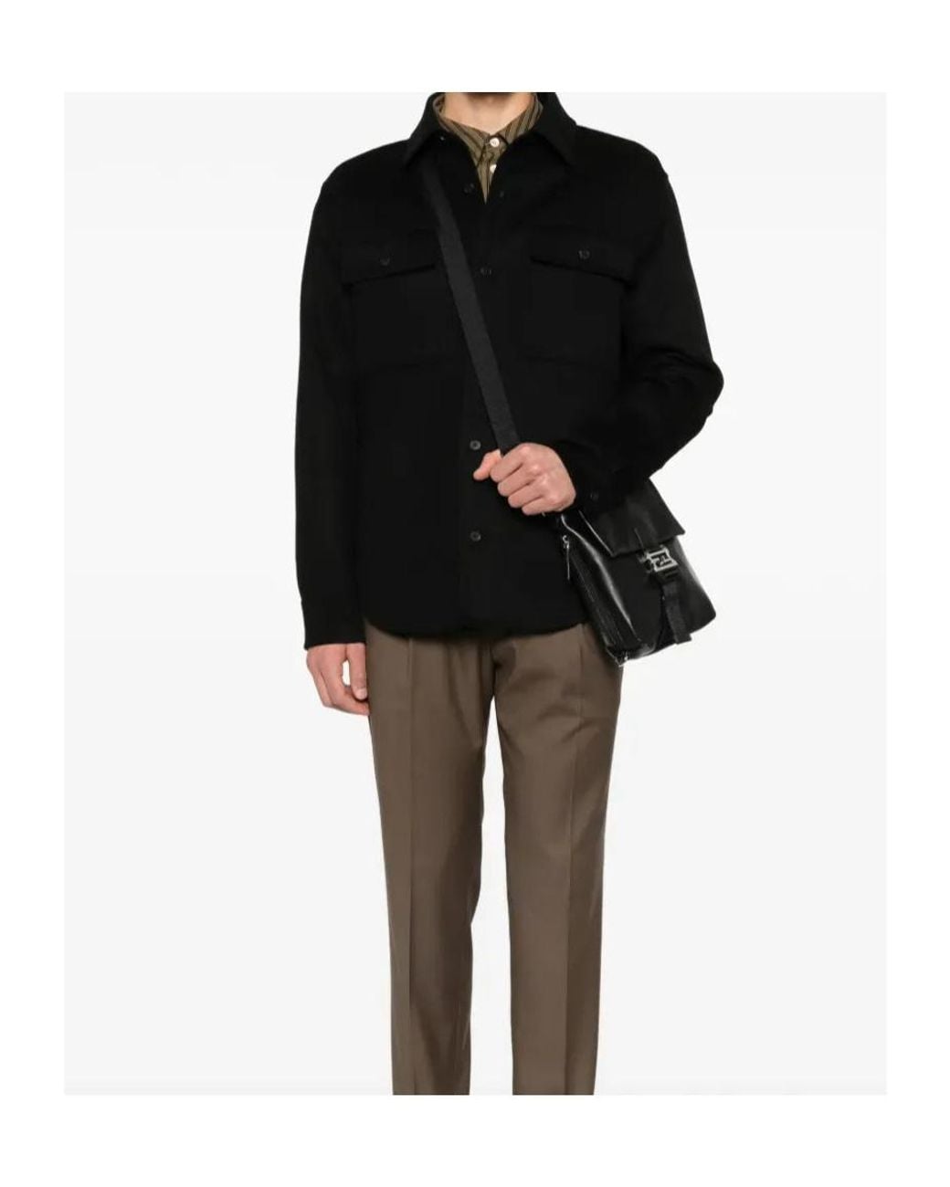 The Row Black Amont Jacket for men