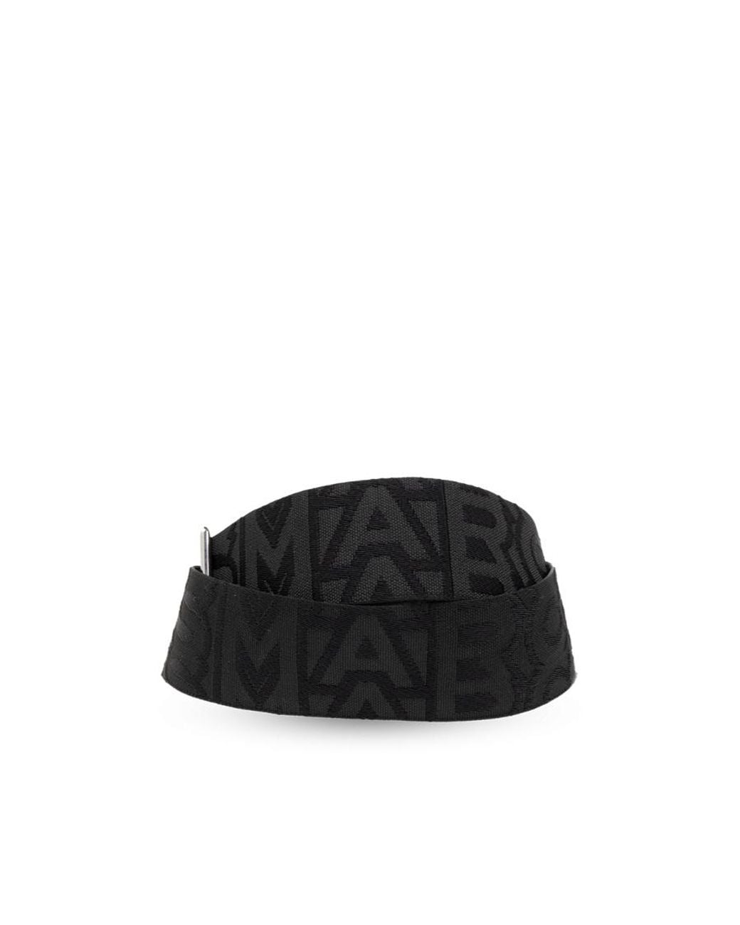 Marc Jacobs White Monogram Printed Bag Strap
