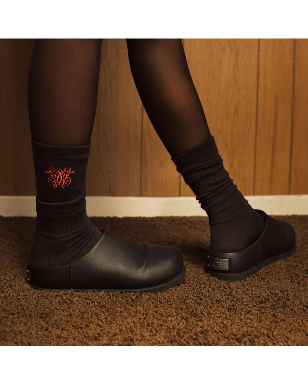 Ugg Black X Willy Chavarria Otzo Clogs for men