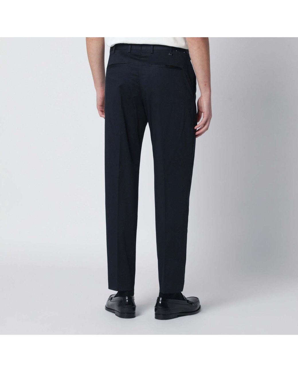 PT01 Blue Pt Torino Slim-Fit Pants for men