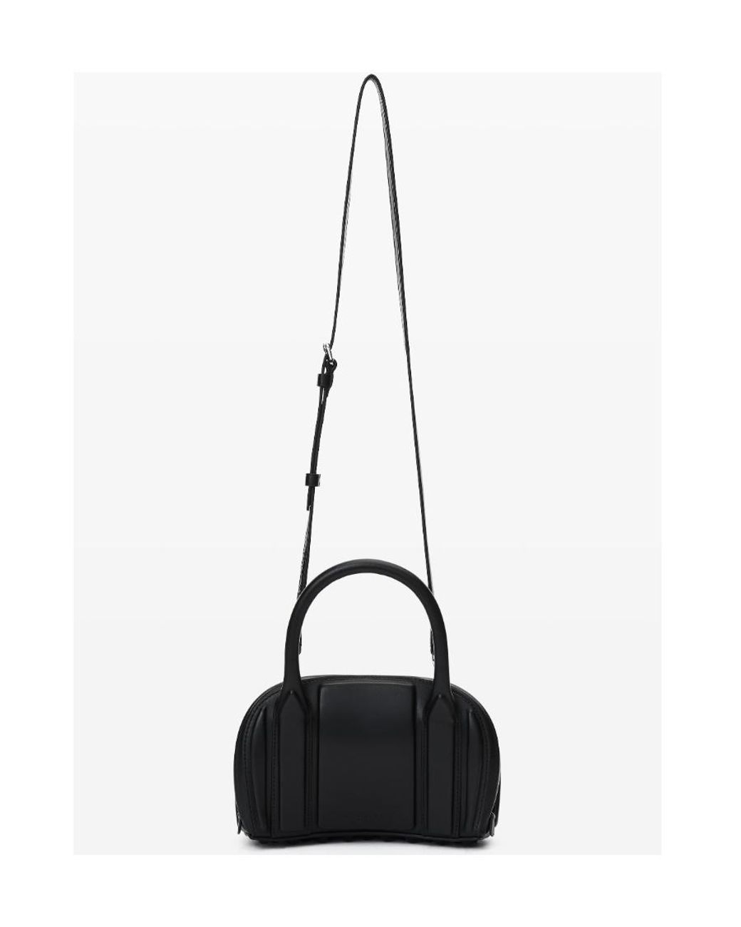 Alexander Wang Black Roc Small Top Handle Bag