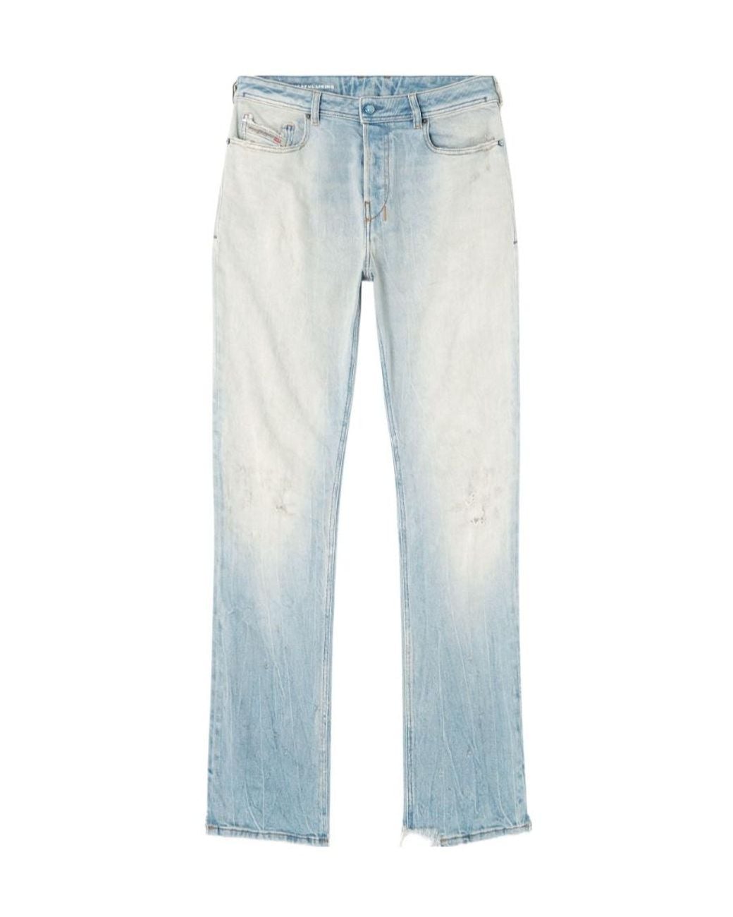 DIESEL Blue Regular Flared Jeans for men