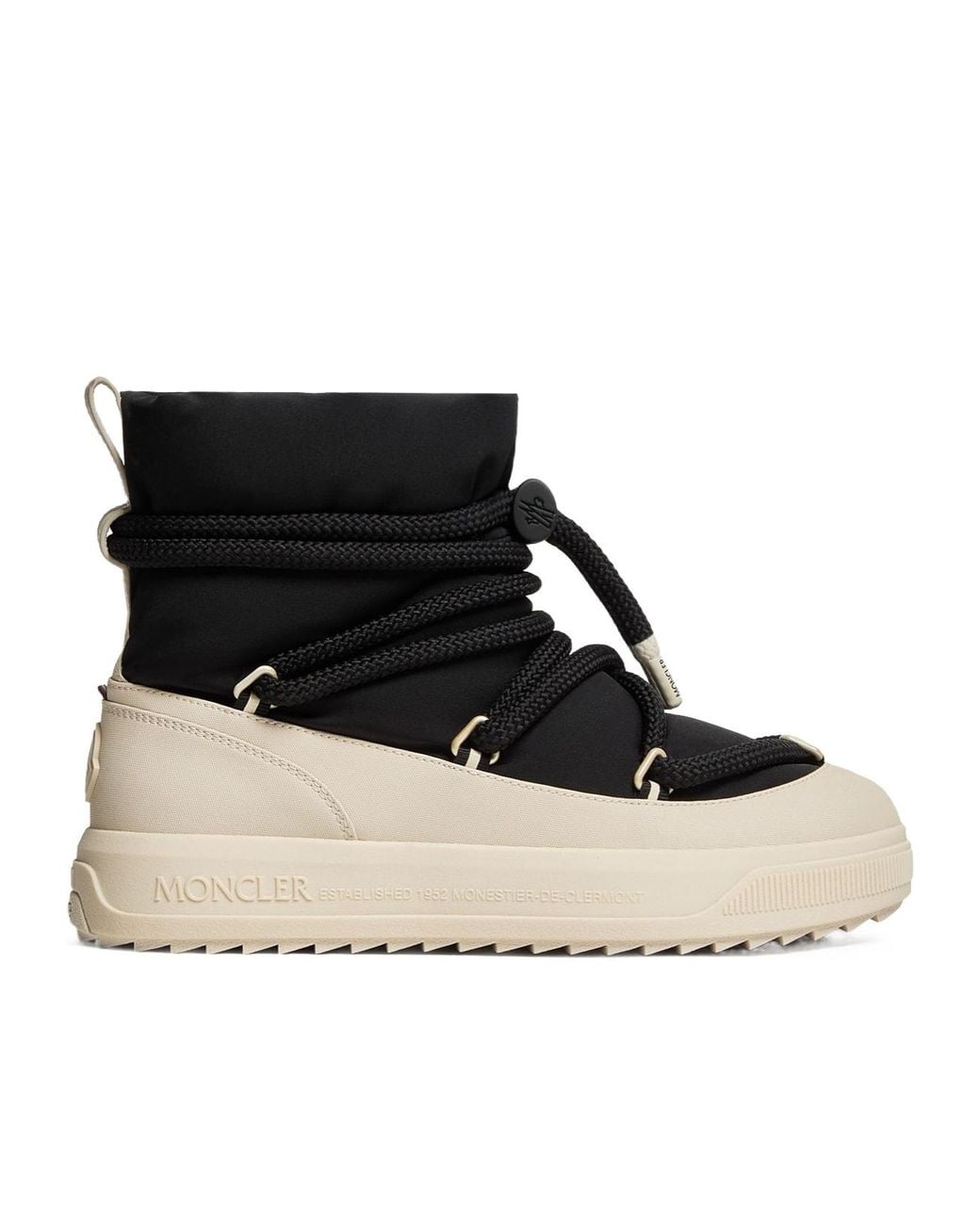 Moncler Black Altive Mid Snow Boots