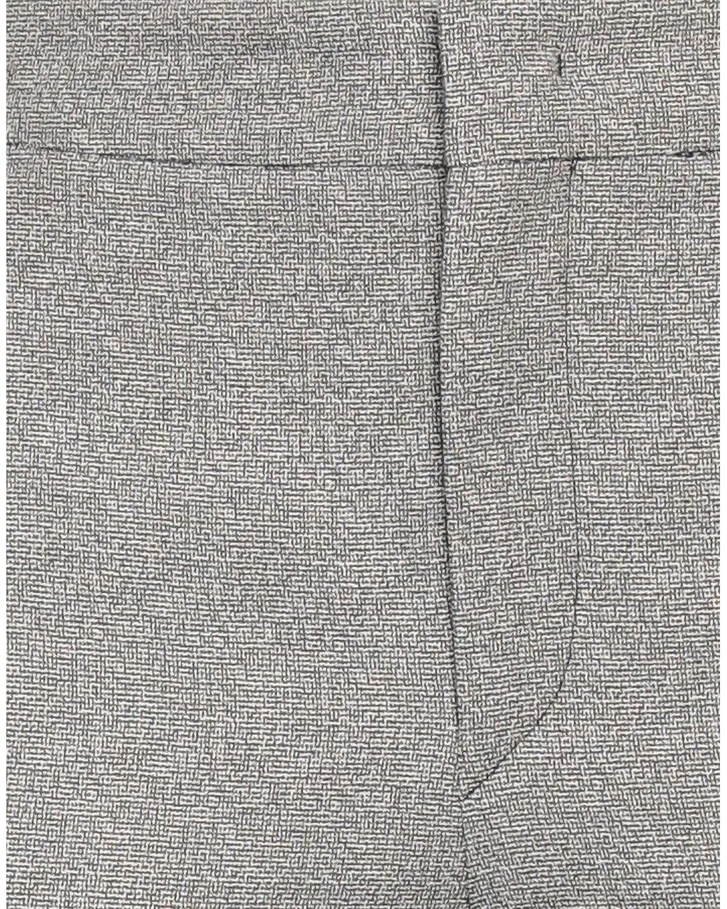 Isabel Marant Gray High-Waist Zip Straight-Leg Pants