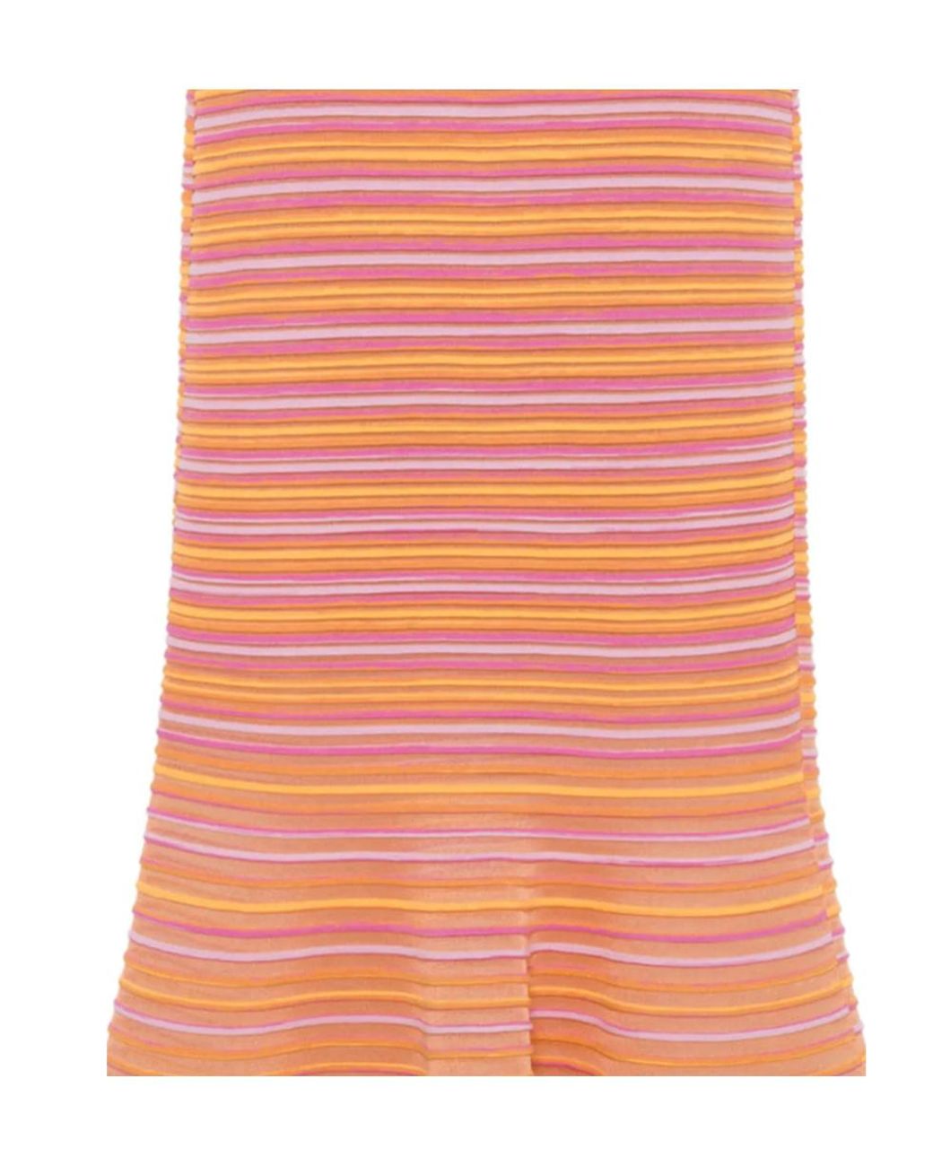 Jonathan Simkhai Pink Striped Midi Skirt