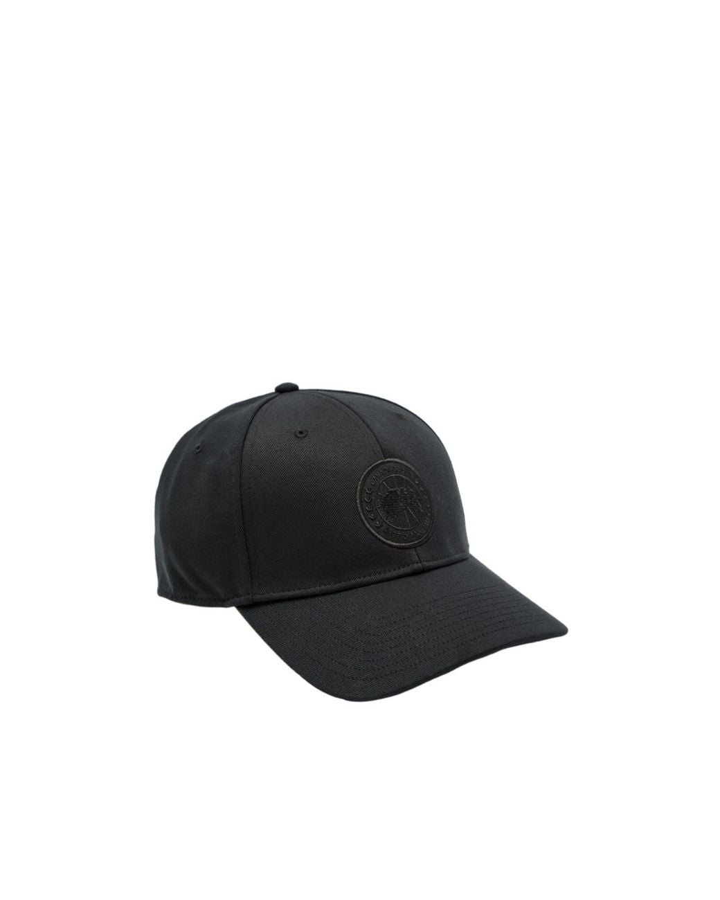 Canada Goose Black Six-Panel Baseball Cap for men