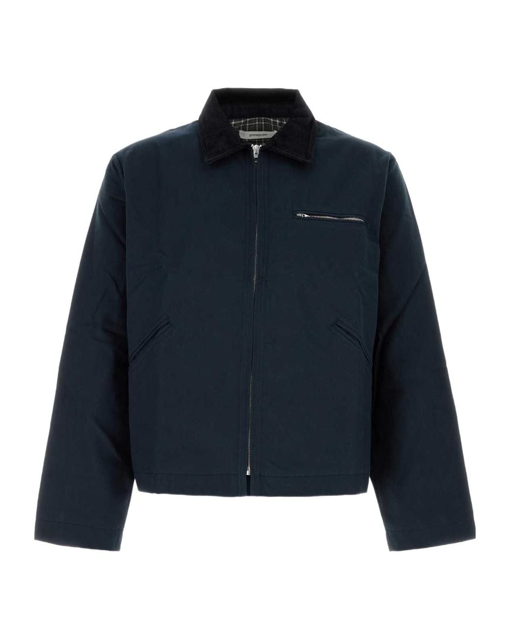 GIMAGUAS Blue Ivan Zip-Up Jacket for men