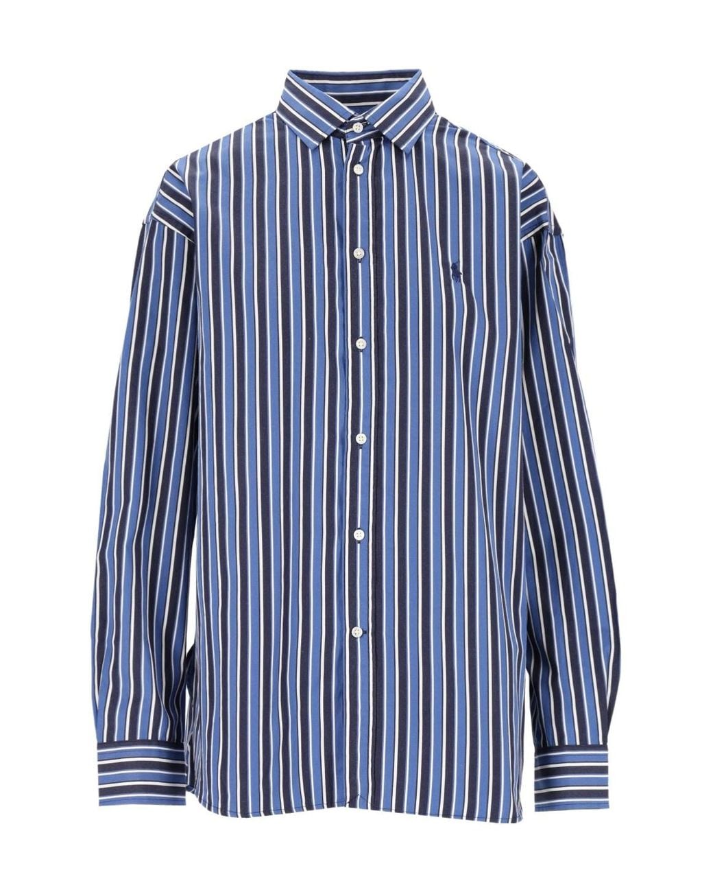 Polo Ralph Lauren Blue Striped Shirt
