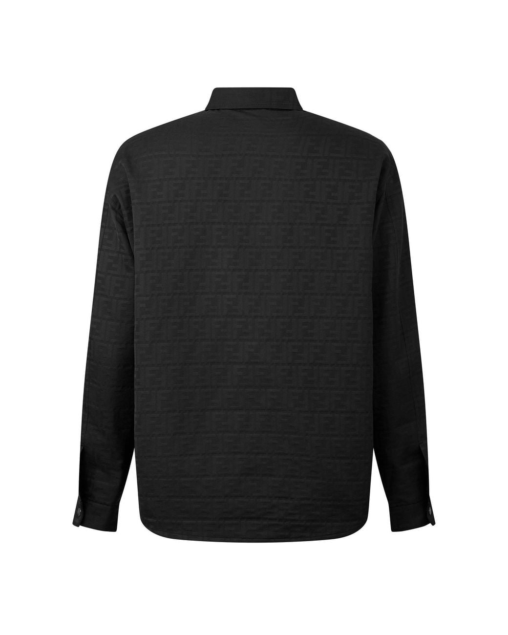 Fendi Black Ff Nylon Overs Sn64 for men