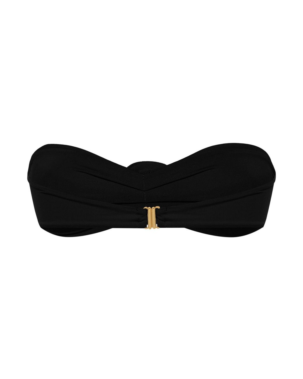 LaRevêche Black Vesna Bandeau Bikini Top