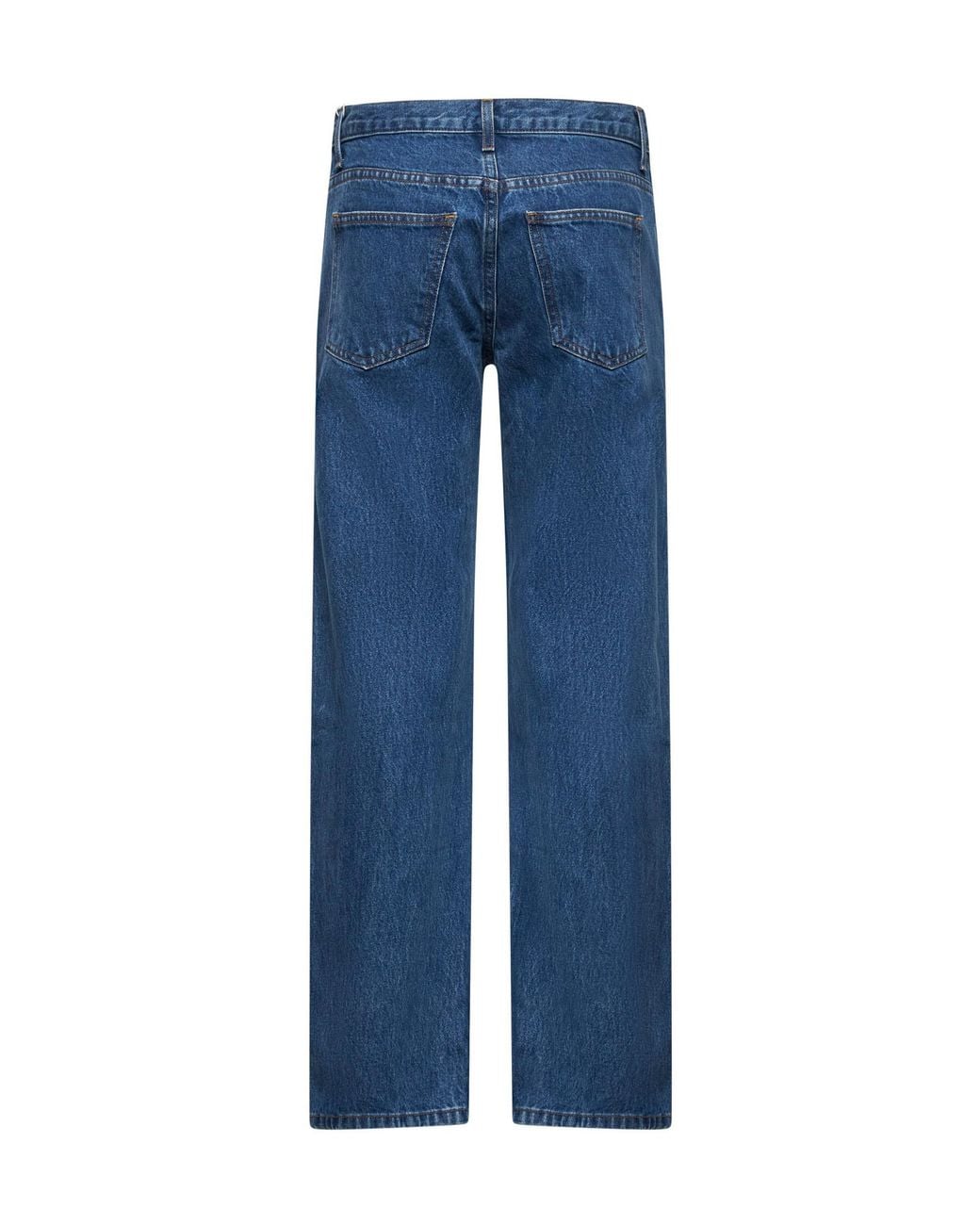 Khaite Blue Kerrie Straight-Leg Jeans