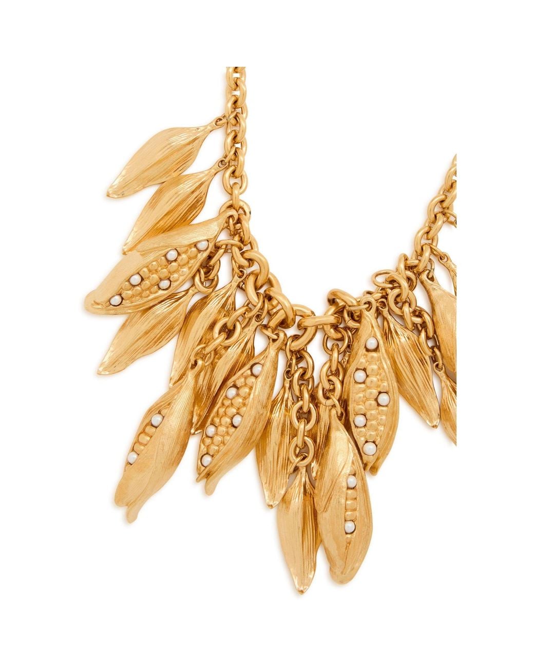 Chloé Metallic Multi-Layer Necklace