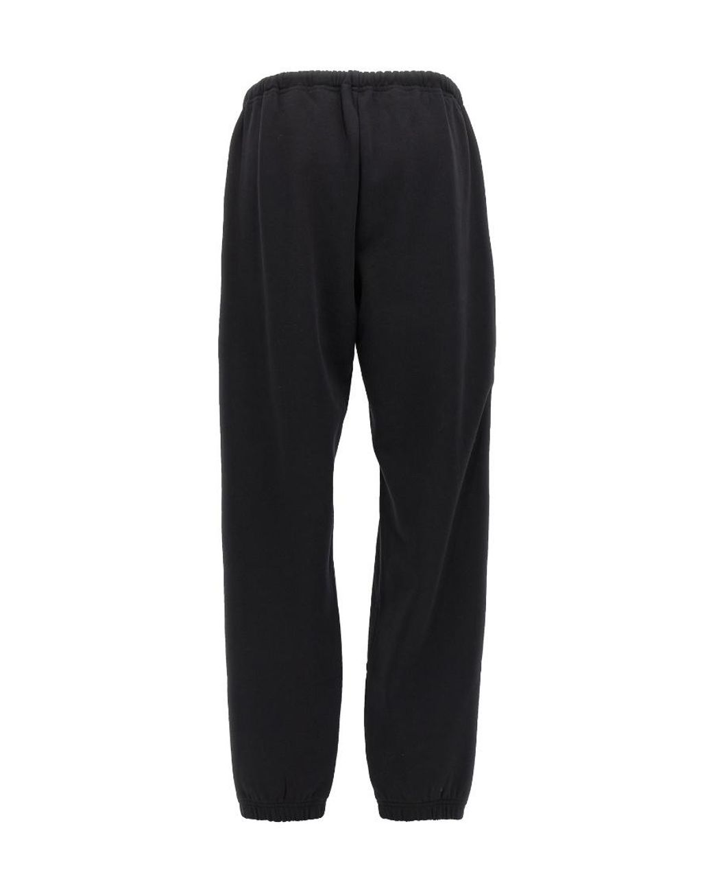 Moncler Black Logo Patch Drawstring Joggers