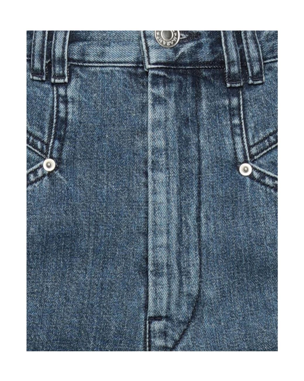 Isabel Marant Blue Denim Trousers