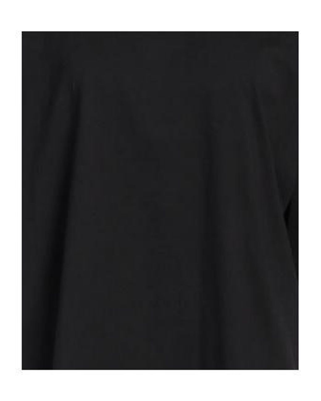 Balenciaga Black Loose Short-Sleeved T-Shirt
