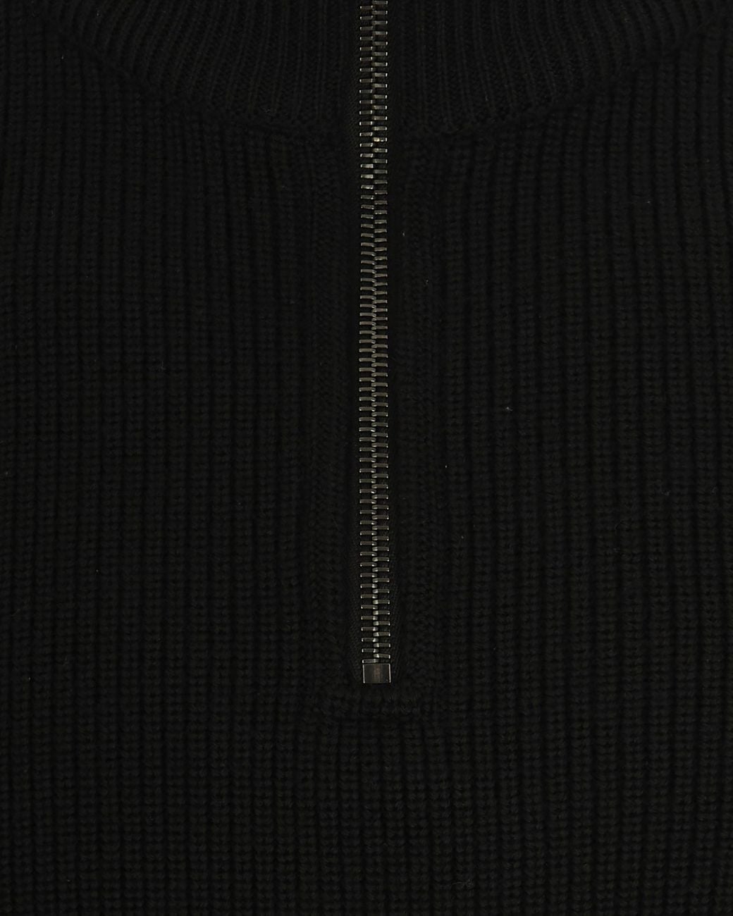 Paul & Shark Black Half-Zip Knitwear for men
