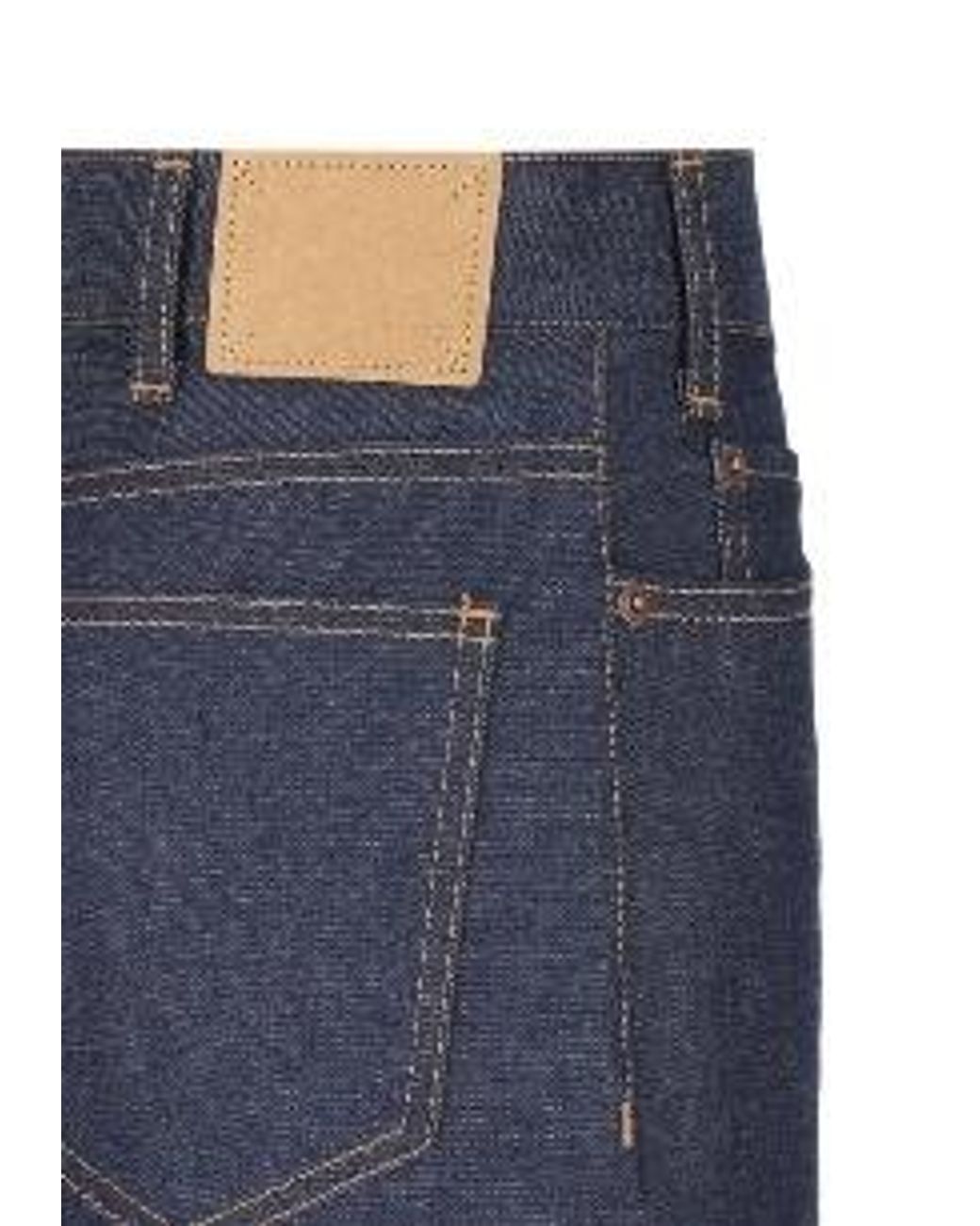 Céline Blue Jeans With Belt Loops