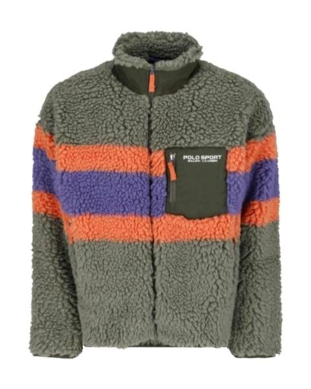 Polo Ralph Lauren Green Fleece Sweatshirt for men