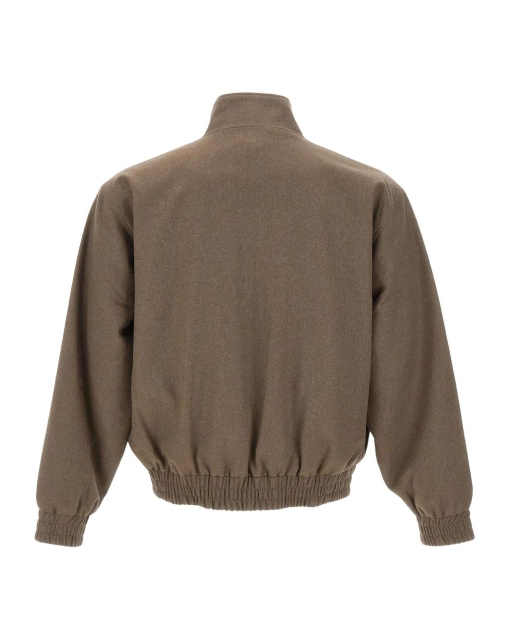 Drole de Monsieur Brown High-Collar Jacket for men