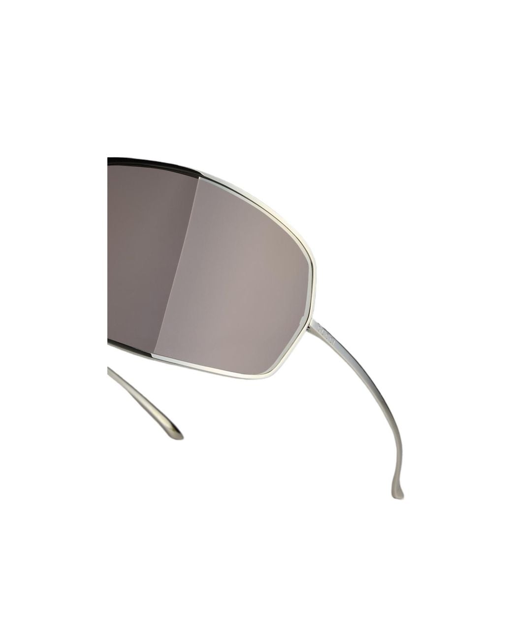Gucci White Mask Frame Sunglasses for men