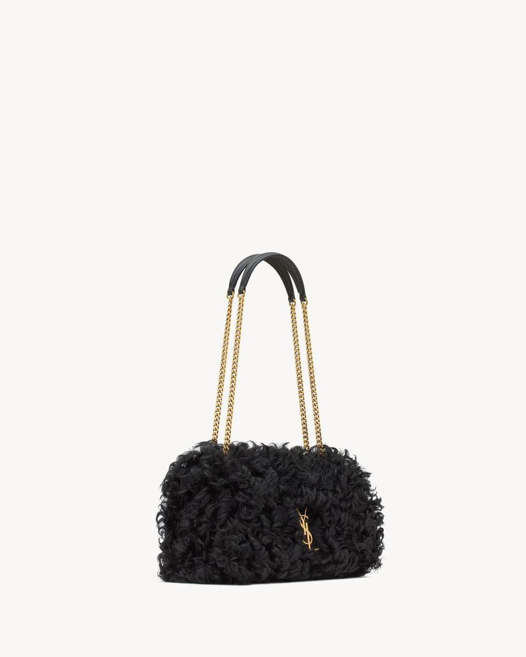 Saint Laurent Black Jamie Medium Shoulder Bag