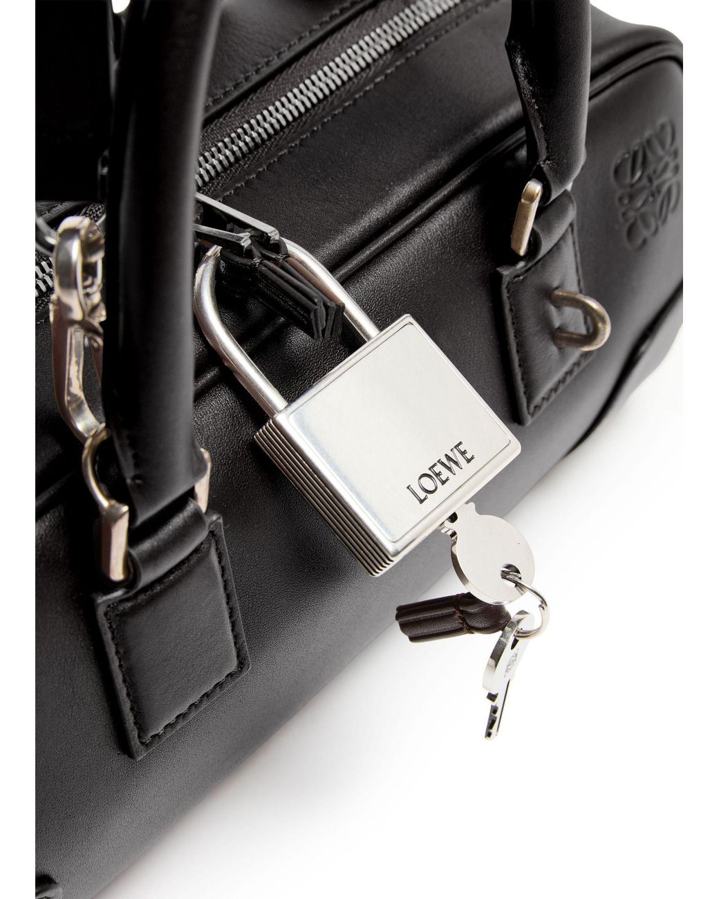 Loewe Black Amazona 23 Cropped Bag