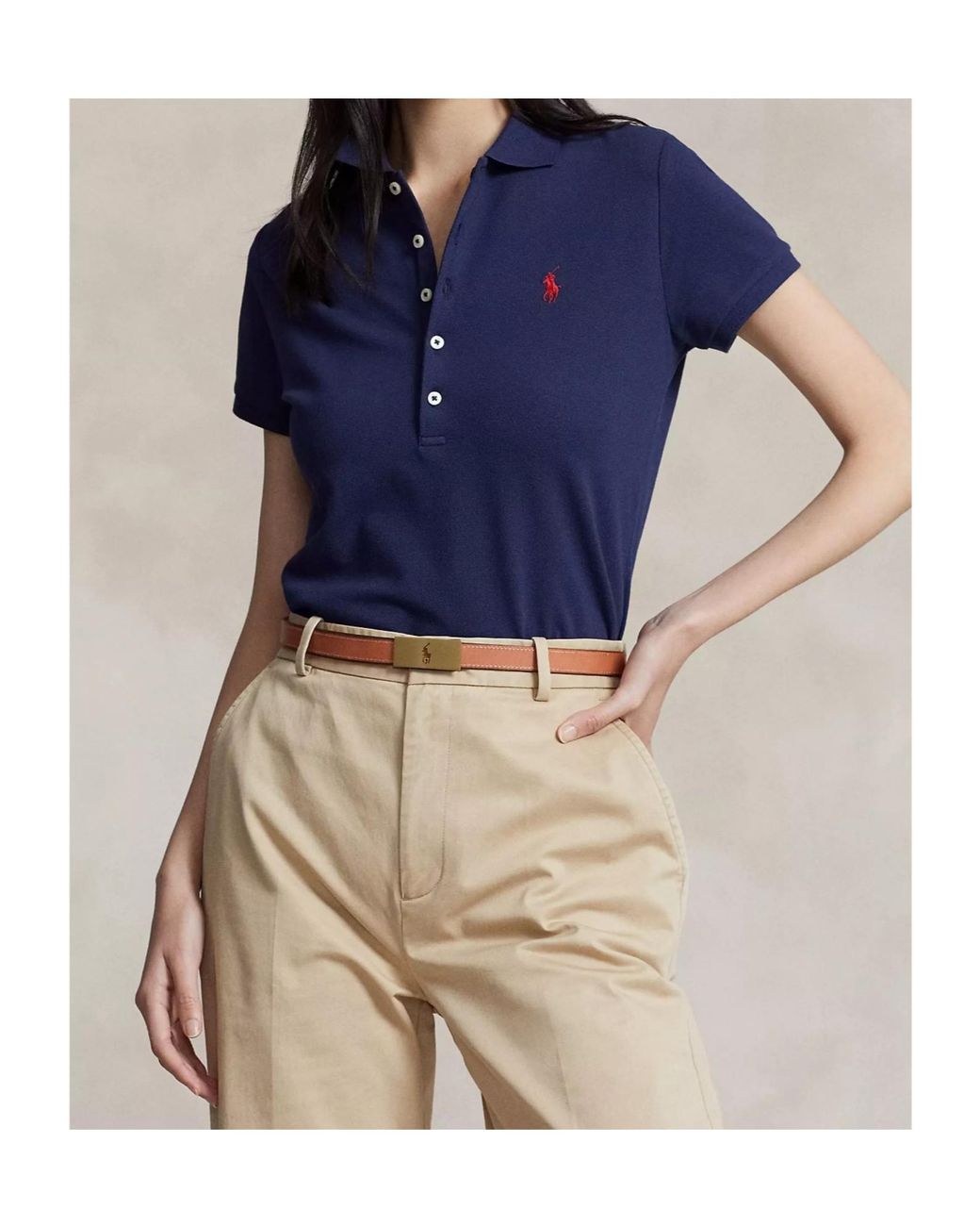 Polo Ralph Lauren Blue Slim Fit Polo