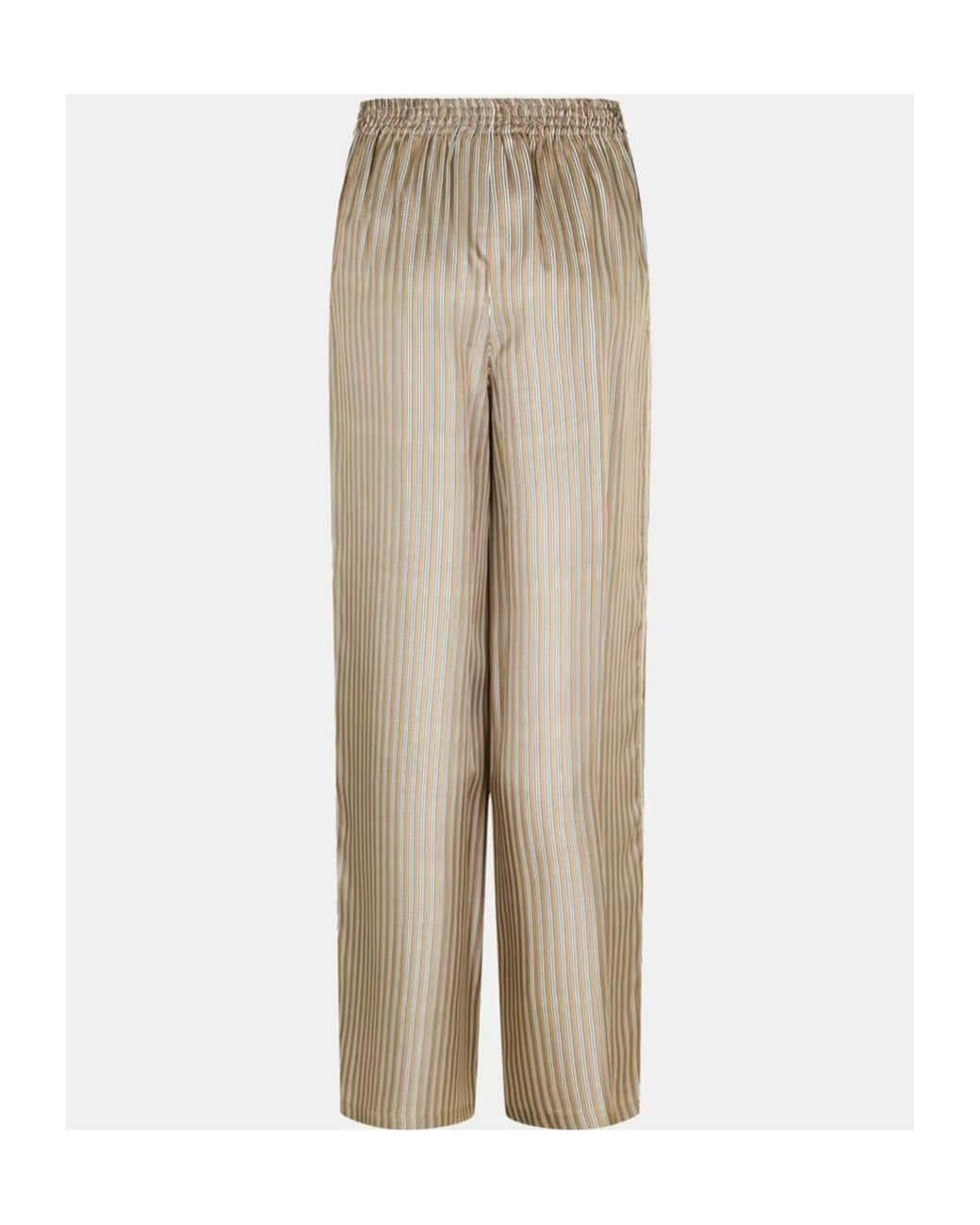 Max Mara Natural Wide Leg Casual Pants