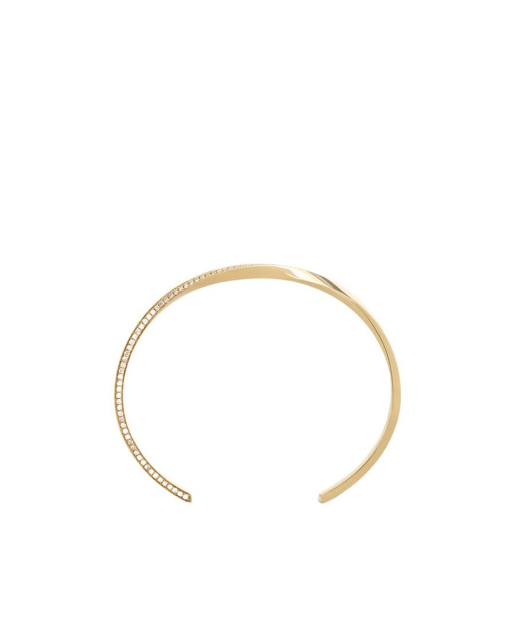 Céline White Torsion Bracelet