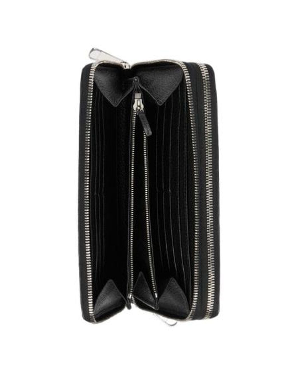 Gucci Black Jumbo Gg Zip-Up Document Case for men