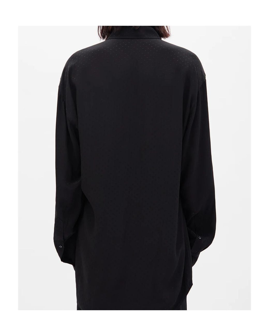 Ann Demeulemeester Black Mark High Comfort Shirt for men
