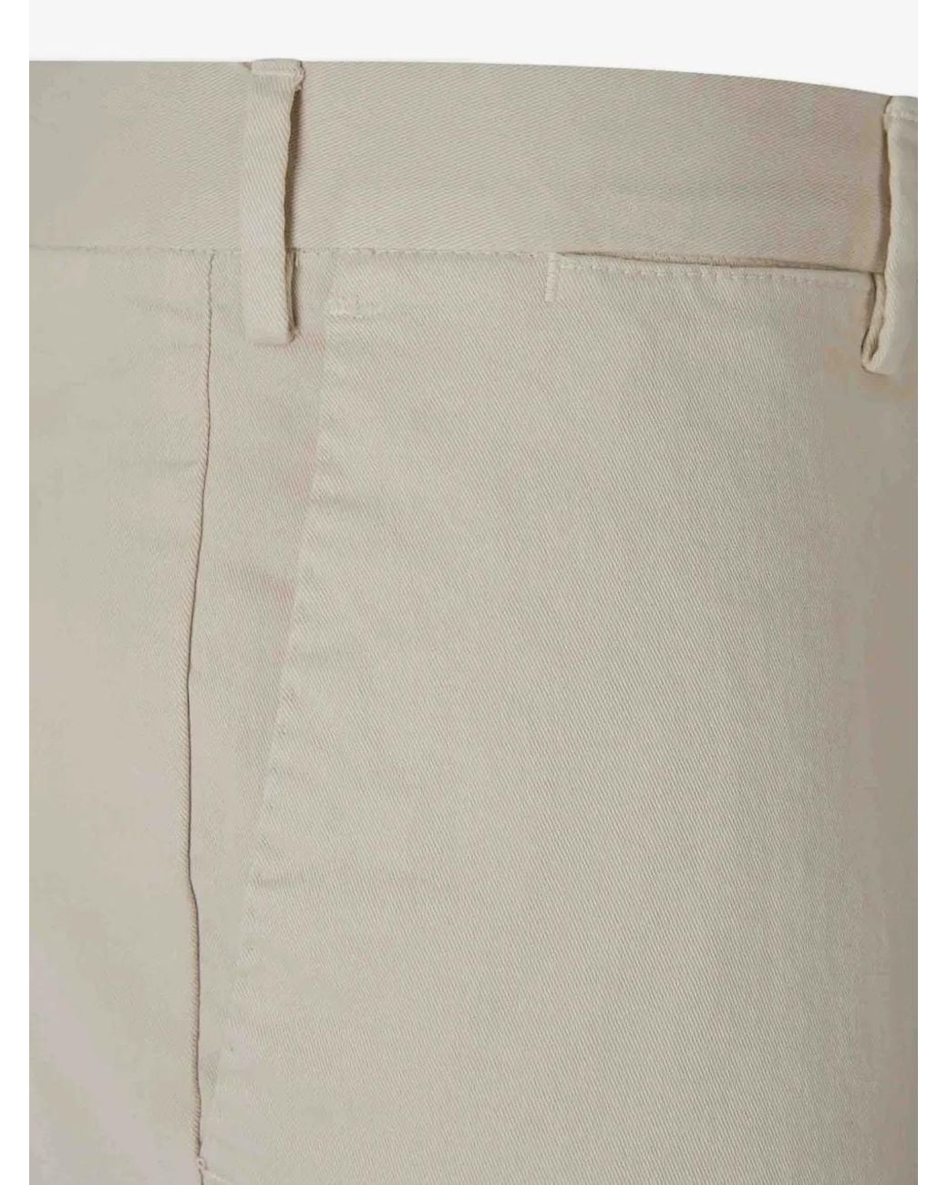 Pt Pantaloni Natural Straight-Leg Trousers for men