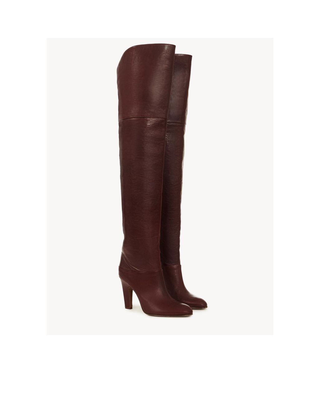 Chloé Brown Chloé Eve Thigh High Boots