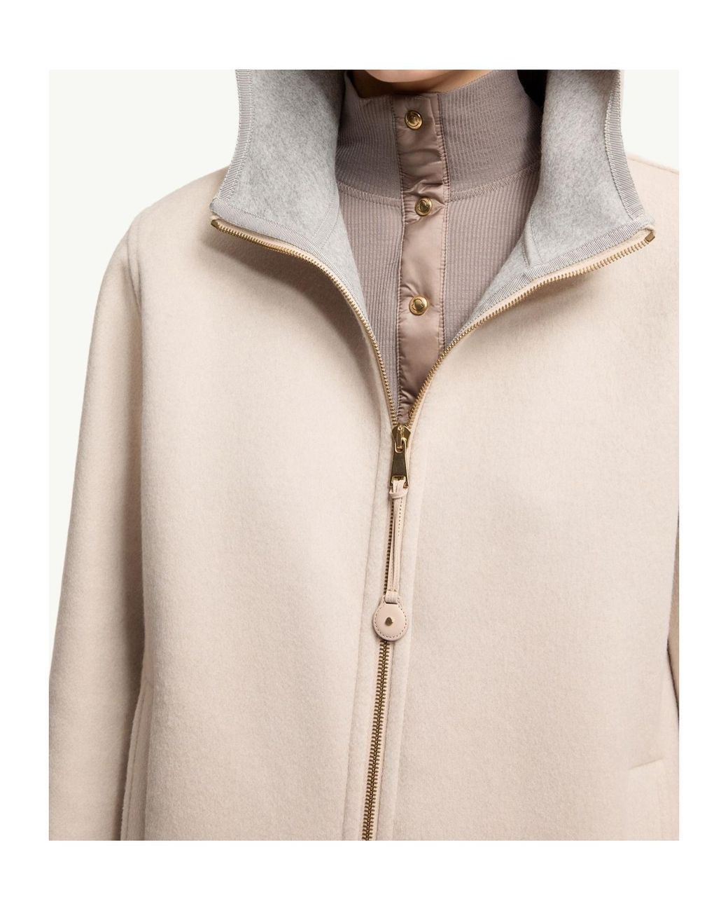 Moncler Natural Hemiptere 3-In-1 Hooded Jacket