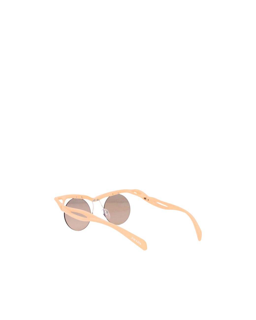Prada Pink Eyewear Round Frame Sunglasses for men